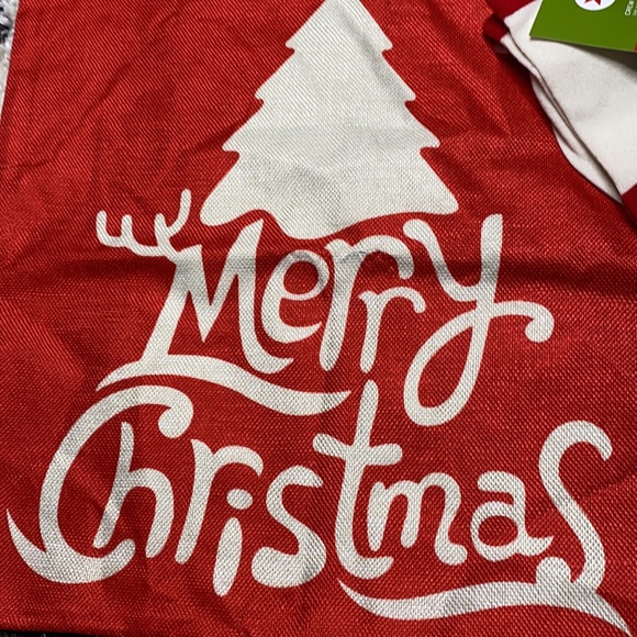Merry Christmas Canvas Pillow Cover 17.5 X 17.5 - Picture 2 of 6